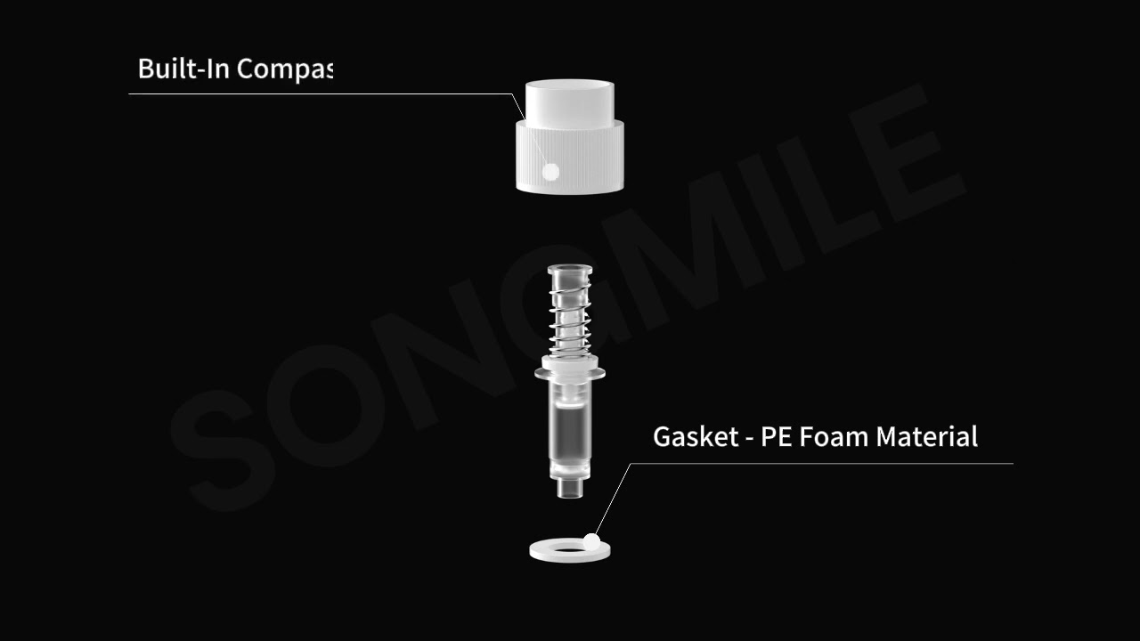 How is a Airless Pump Bottle Constructed？