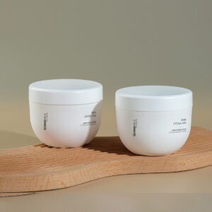 Plastic Round Cream Jar