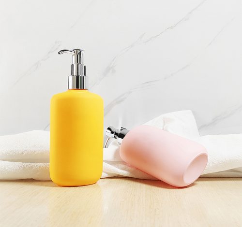 Colorful Bottle For Sliver Lotion Pump (2)